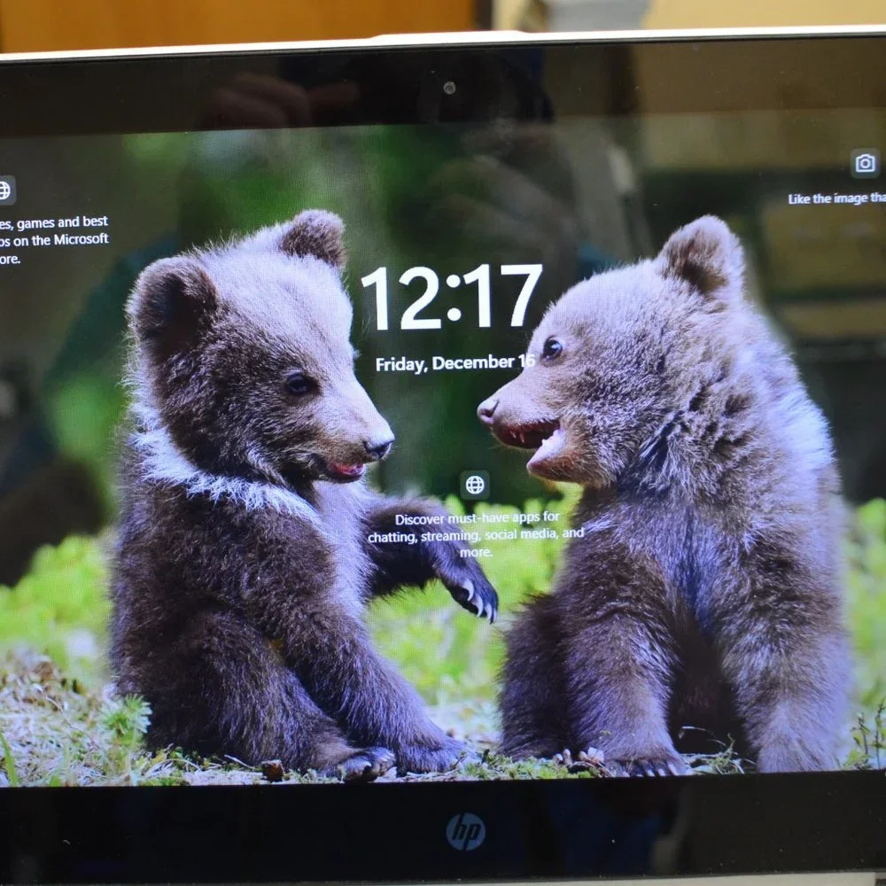 HP X-360 13 inch touch screen new SSD